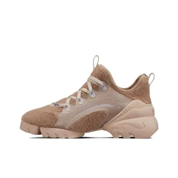 DIOR D-Connect Lightweight Low-Top Athletic Shoes Casual Shoes Women's Nude