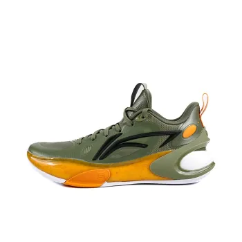 LiNing YuShuai 17 LOW Wear Resistant Low Top Basketball Shoes Men's Moss Olive Green
