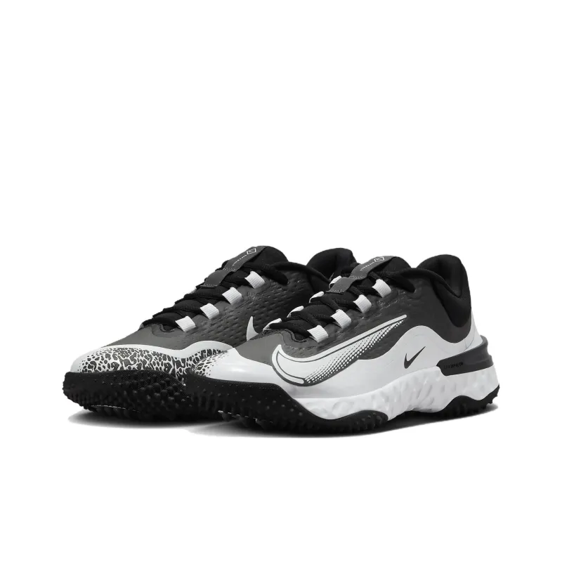 Nike Alpha Huarache Elite 4 Turf 'Black White' Women's-2