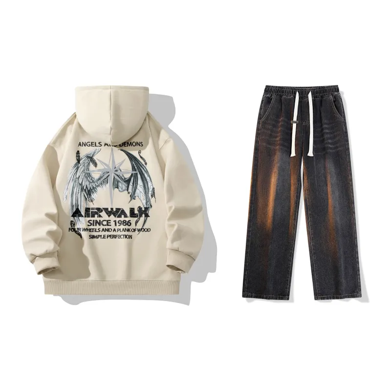 Airwalk Sweatshirt Sets Unisex-17