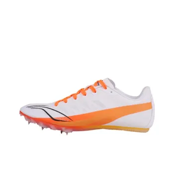 LiNing Cushioning Wear Resistant Low Top Running Shoes Unisex Blaze Orange