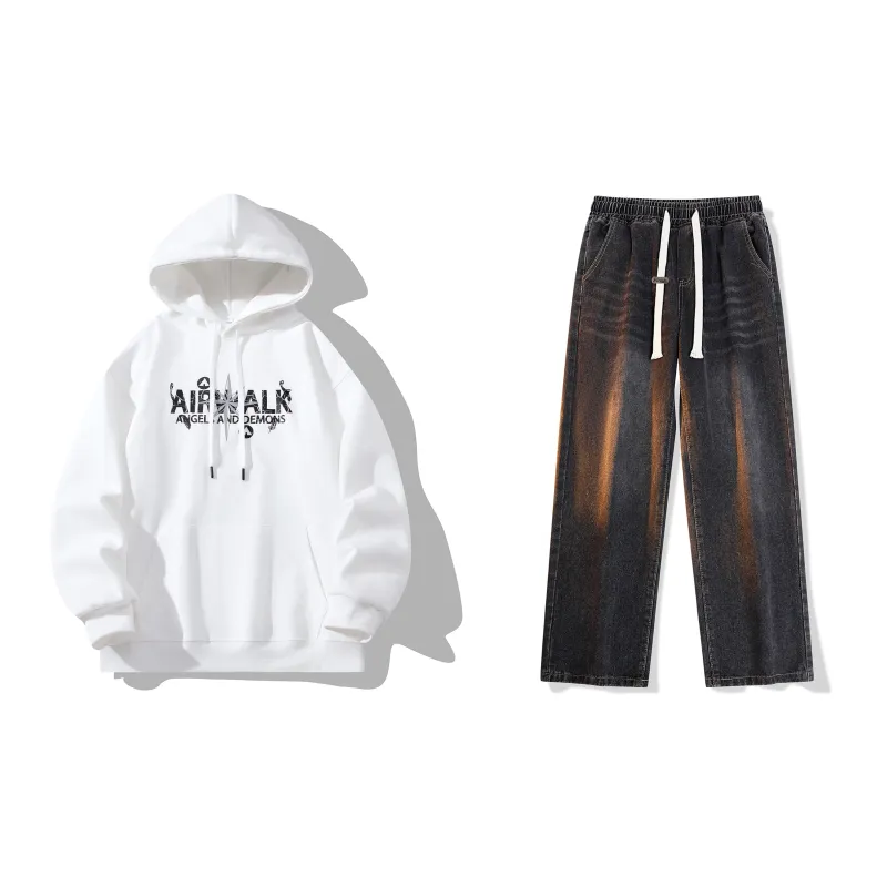 Airwalk Sweatshirt Sets Unisex-11