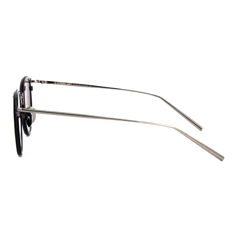 A BATHING APE Stainless Steel Oval Sunglasses Unisex-5
