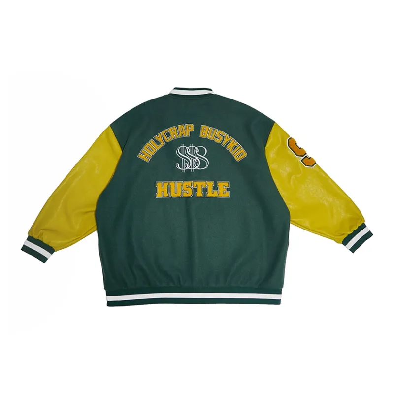 Holycrap Baseball Jerseys Men Green-1