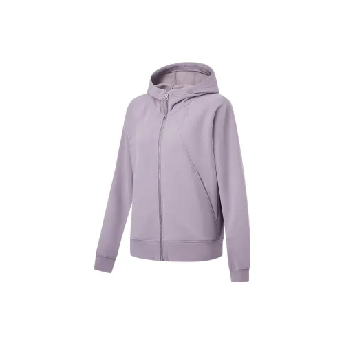 LINING Fitness Series Sweatshirts Women's Screw Pine Purple