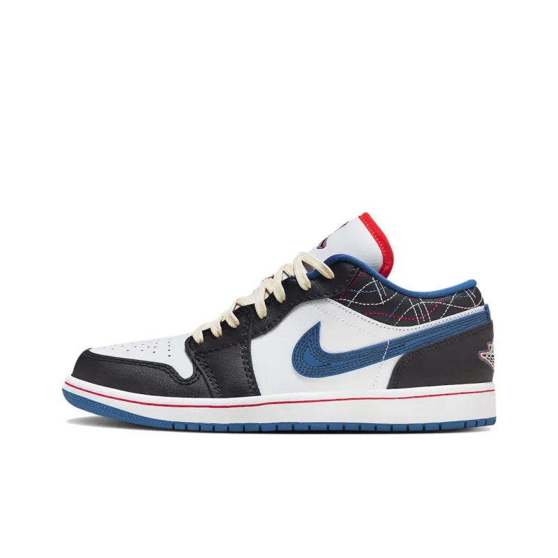 Air Jordan 1 Low SE "Industrial Blue Sashiko"-0