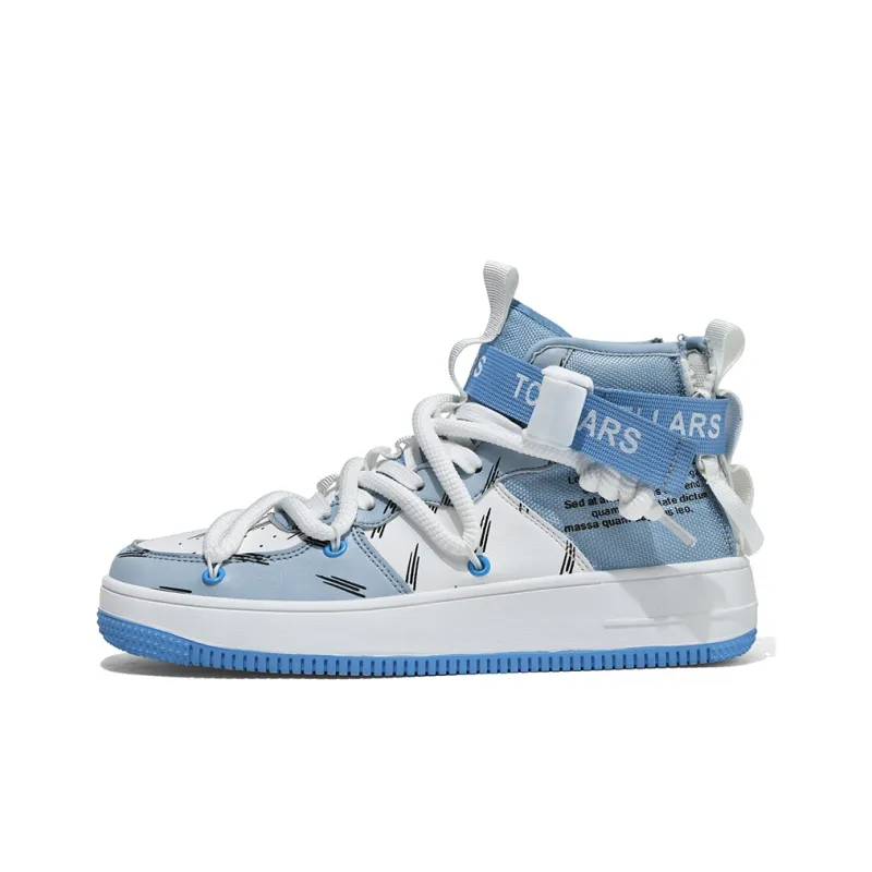 TCELLARS Mid Top Skateboard Shoes Unisex-1