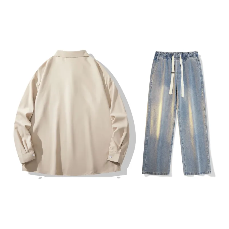 Airwalk Shirt Matching Sets Unisex-27