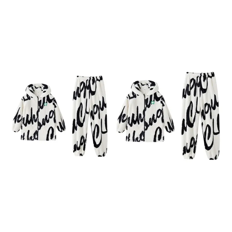 QINZUIMAO Unisex Pajama Sets-1