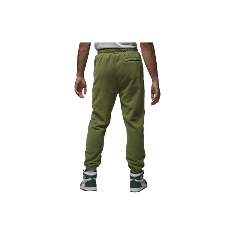 Jordan Essentials Knitted Sweatpants Men Olive Green-1