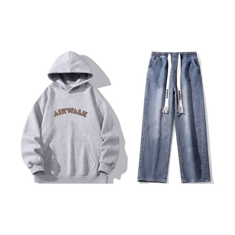 Airwalk Sweatshirt Sets Unisex-17