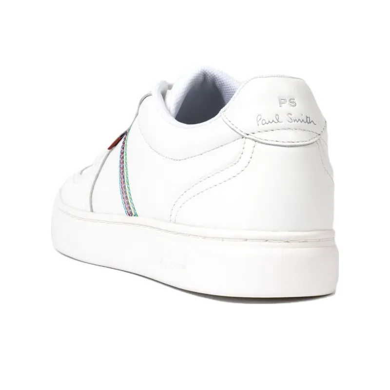 Paul Smith Cushioning, Wear Resistant Low Top Skateboard Shoes Men's White-2