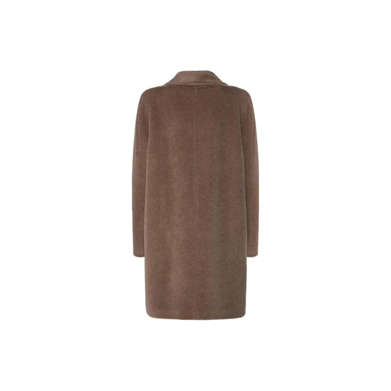 'S MAX MARA Double Breasted Long Sleeved Coat-1