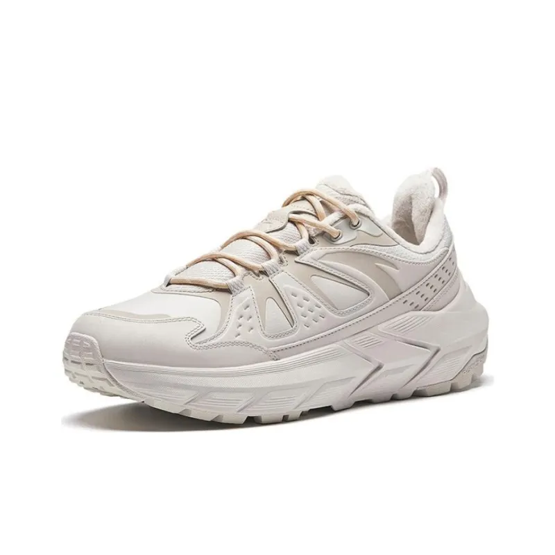Anta Boundary Exploration Abrasion Resistant Low Top Chunky Sneakers Men's Shade 2 Gray-1