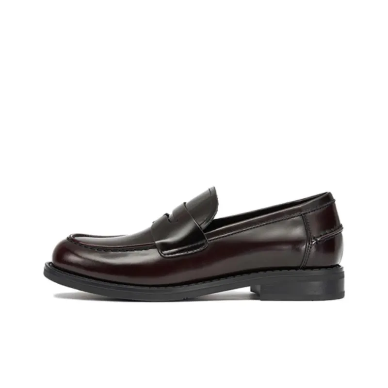 SENSE 1991 Loafers Women's Black, Burgundy-5