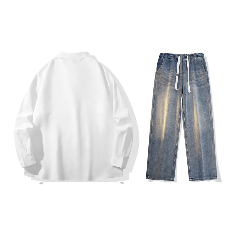 Airwalk Shirt Matching Sets Unisex-13