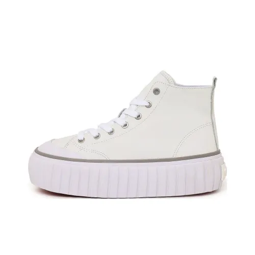 DIESEL Skateboard Shoes Women's Low-Top White