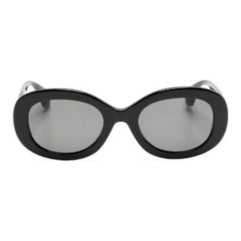 Vivienne Westwood Acetate Irregular Shape Sunglasses Women's Black-0