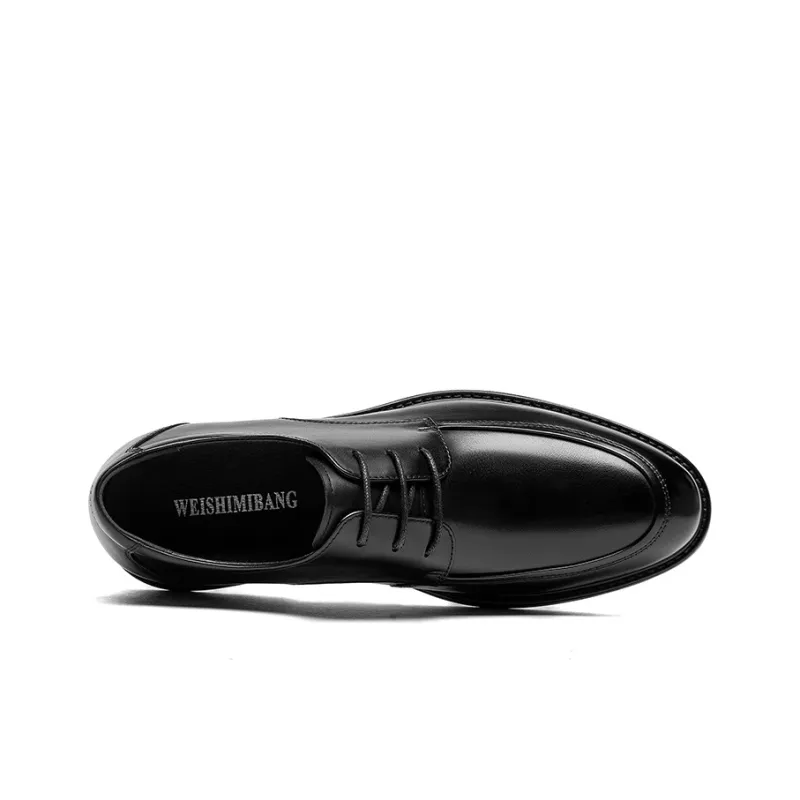 WEISHIBANGWEI Dress Shoes Men's Black-1