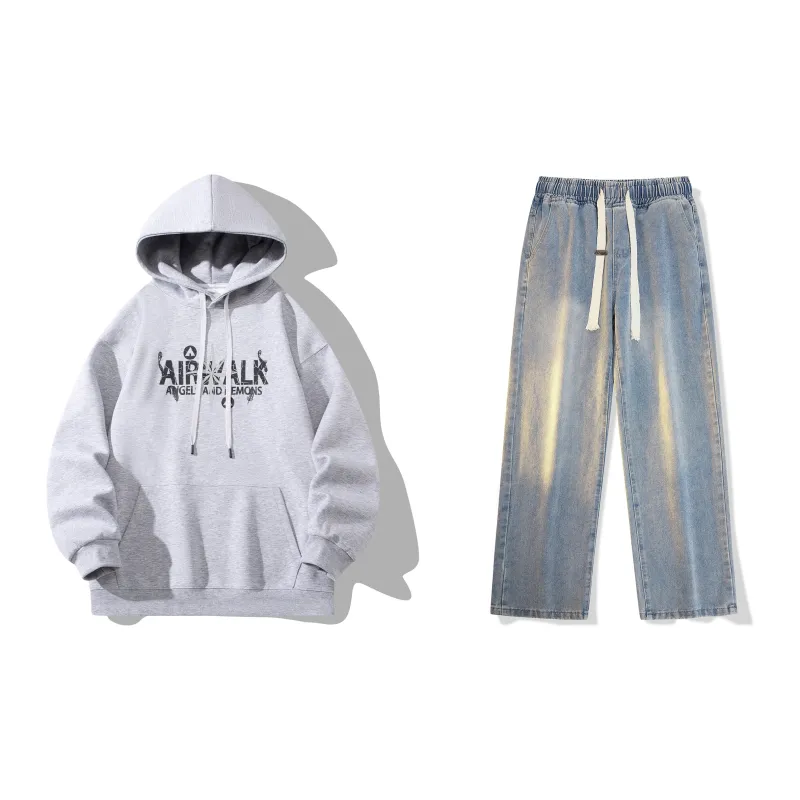 Airwalk Sweatshirt Sets Unisex-90