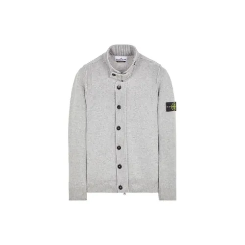 STONE ISLAND Sweaters Unisex Gray