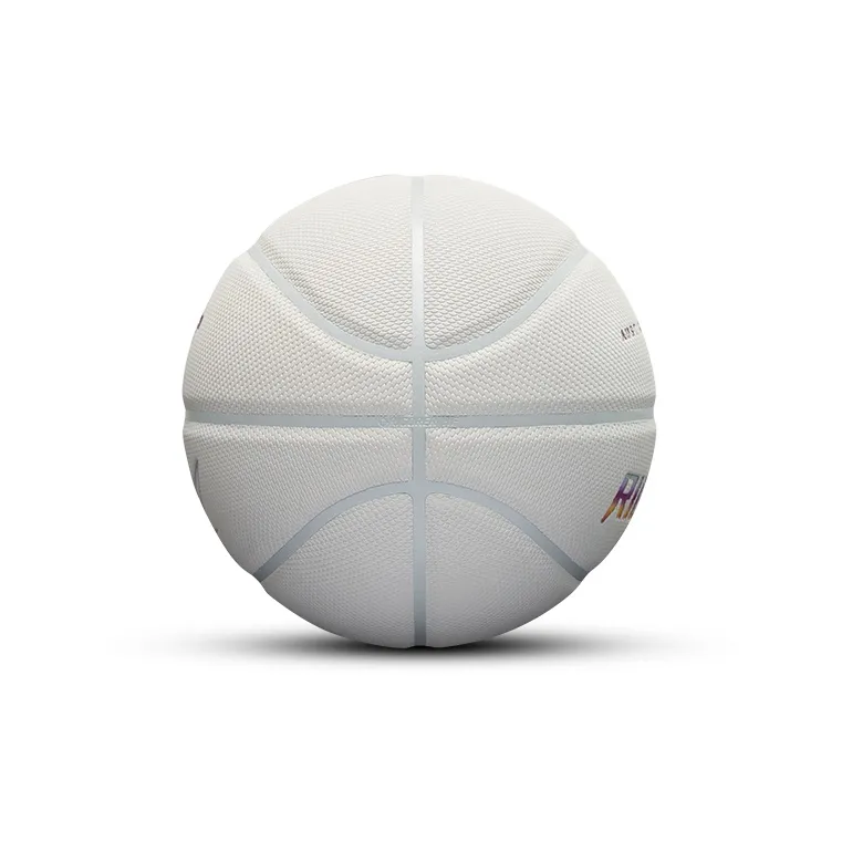 RIGORER PU Basketball White Multicolor Size 7 Training Unisex-2
