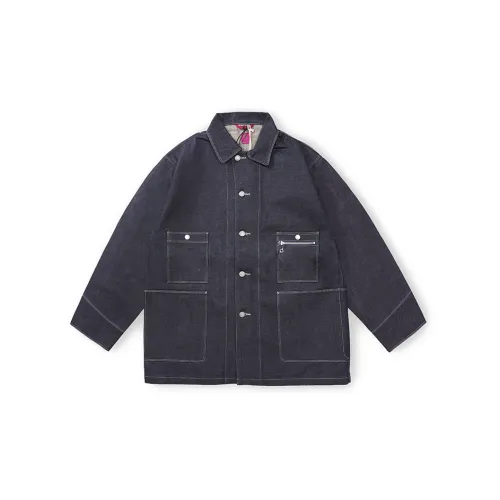 TEKABLU Jacket Men Denim Blue