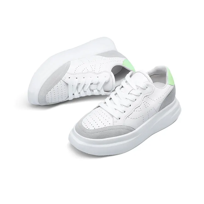 He Jinchang Hermo Collection Casual Shoes Women's White-5