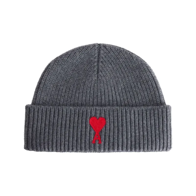 AMIPARIS Ami De Coeur Wool Beanie-0