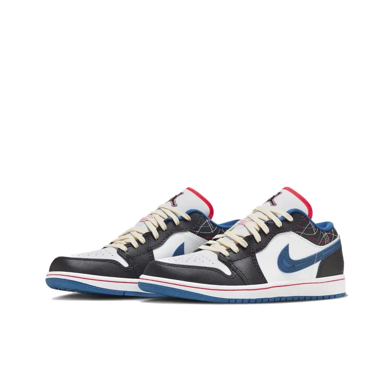 Air Jordan 1 Low SE "Industrial Blue Sashiko"-2