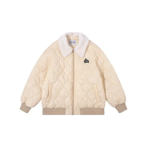 ISaluteU Puffer Jackets Women's Beige