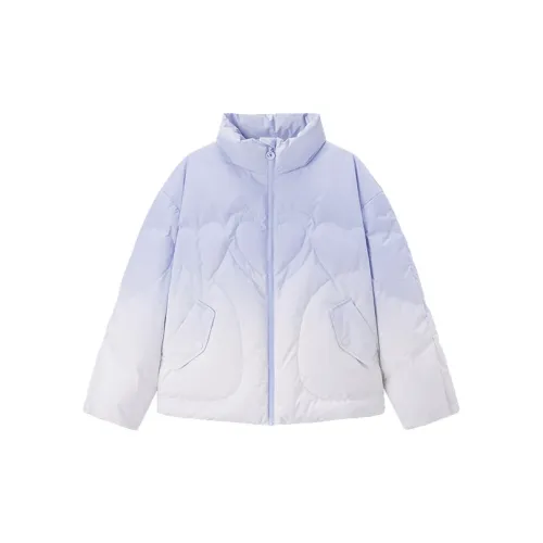 LEDIN Down Jackets Women's Transparent Blue In Stock