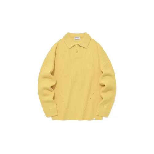 COVERNAT Sweaters Unisex Yellow