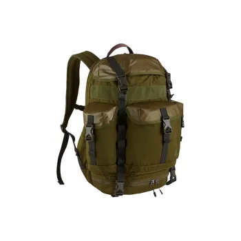 Nike Polyester With Nylon Backpack Regular Unisex Army Green
