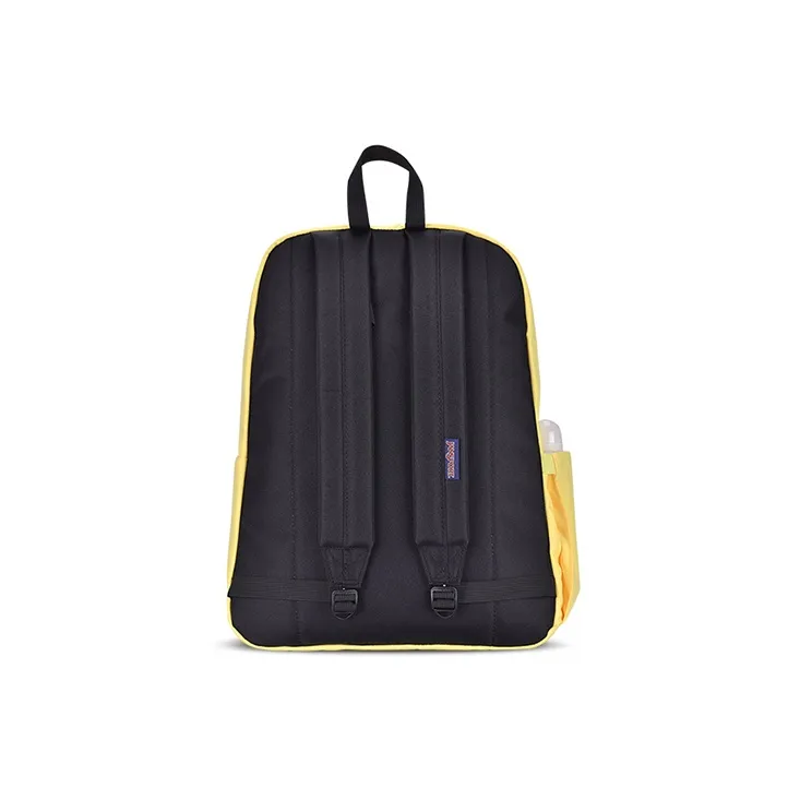 JanSport 4QUE Series Fabric Laptop Backpack Medium Size Unisex Custard-3