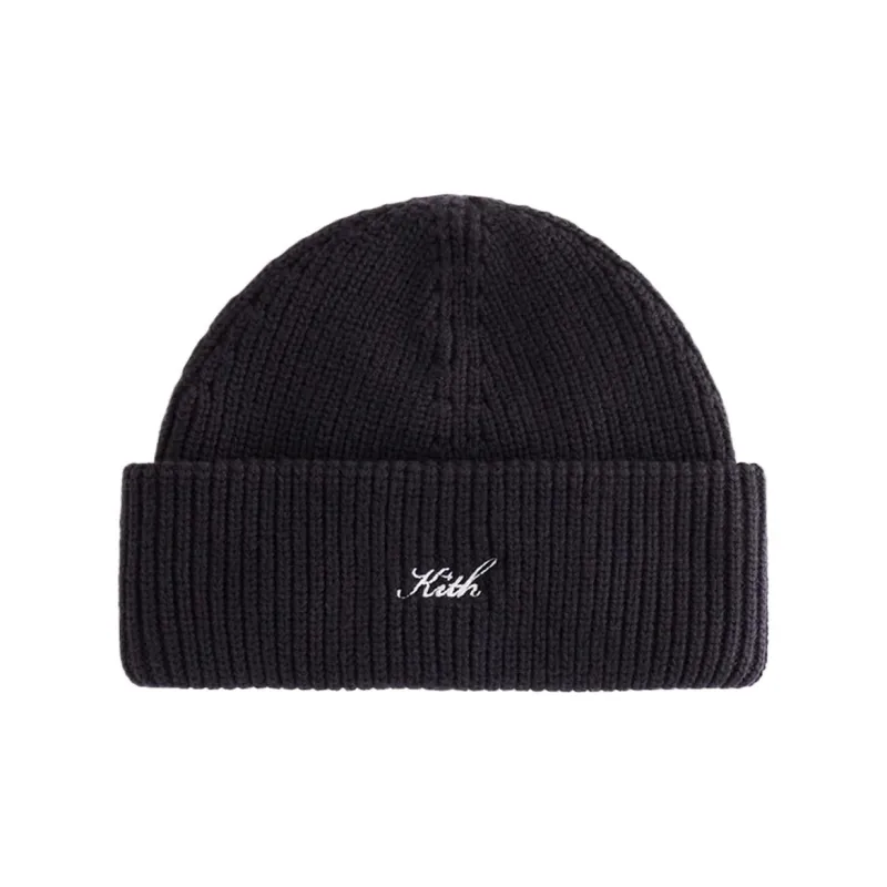 KITH Kids Script Classic Cotton Beanie-0
