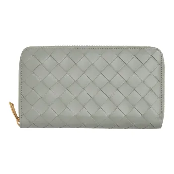 Bottega Veneta Intrecciato Zip Around Wallet