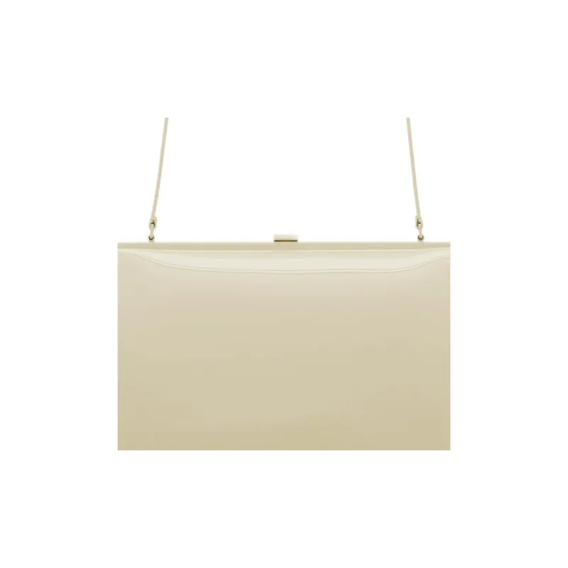 SAINT LAURENT LE ANNE MARIE Polyurethane Crossbody Bag Shoulder Bag Women's Desert-4