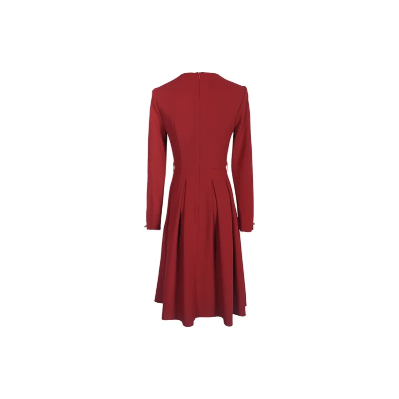 MISSSHINE Long Sleeved Dresses Women's-1