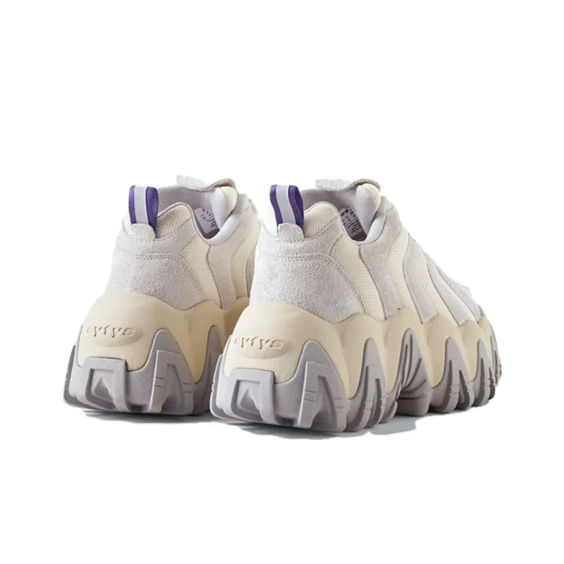 EYTYS Cushioned Slip Resistant Mid Top Casual Shoes Unisex White-3