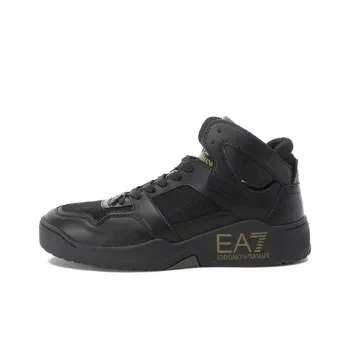 Ea7 EMPORIO ARMANI Logo debossed High top Sneakers