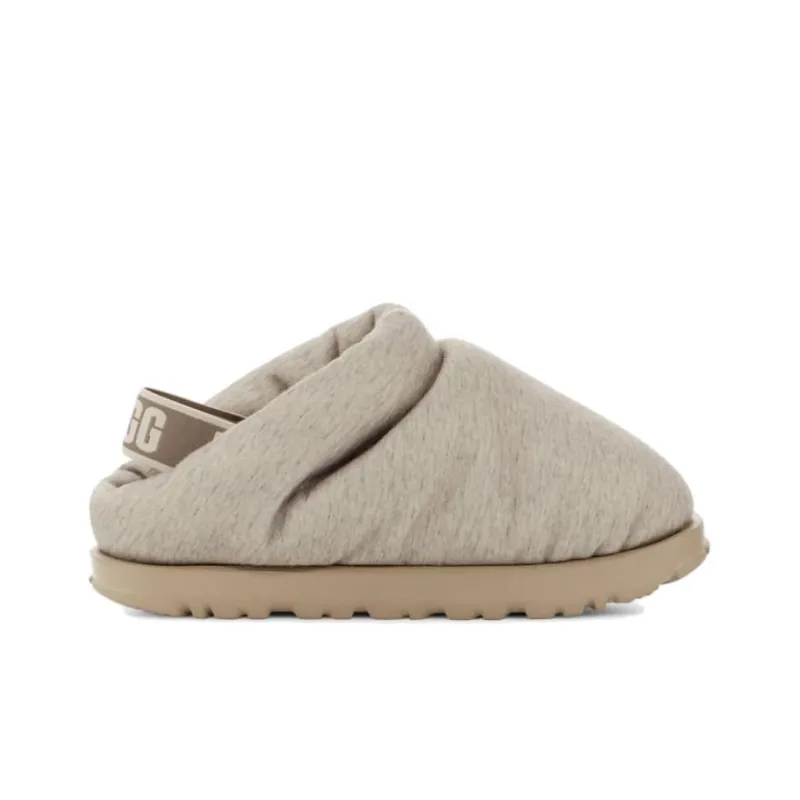 UGG Spaceslider Jersey Slipper 'Beige Grey' Women's-1