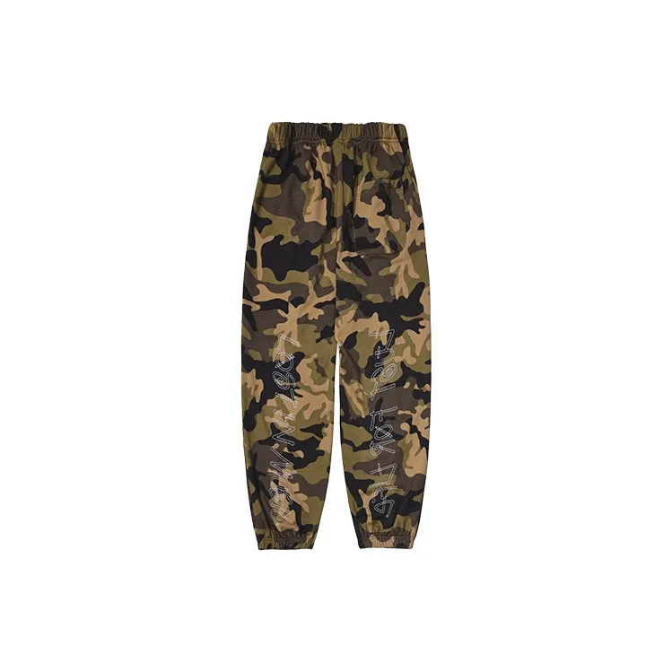 BEASTER Knitted Sweatpants Unisex Camouflage-1