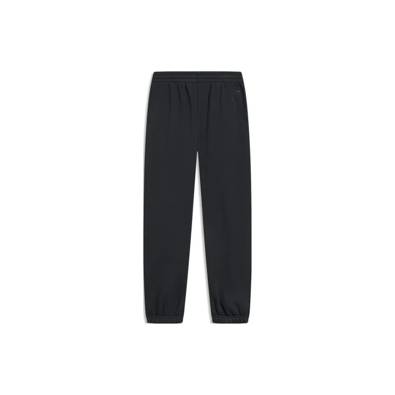 LiNing Chinese Culture Series Knitted Sports Pants Women's Black-1