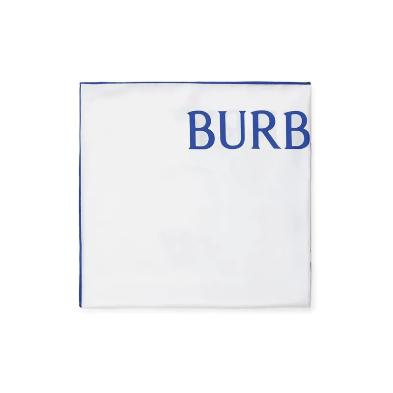 Burberry EKD jacuard Silk Scarf-1