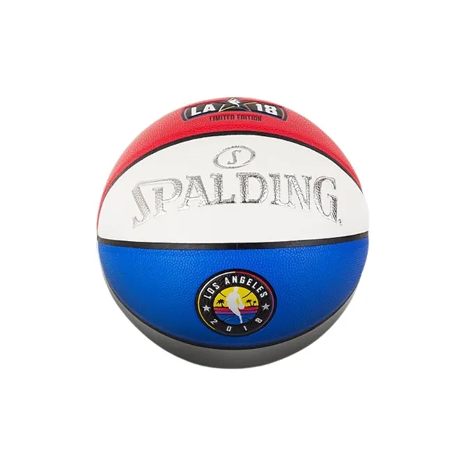 SPALDING PU Basketball Red Blue White Purple Yellow Size 7 Training Unisex-1