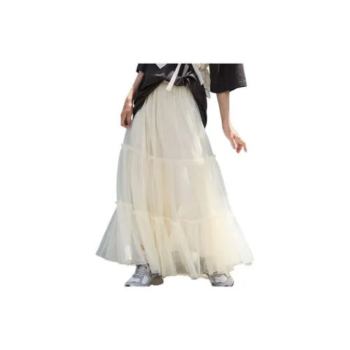 FREAK'S STORE Casual Long Skirts Women's Off White