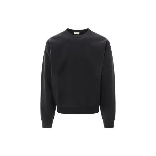 SAINT LAURENT Sweatshirts Men Black