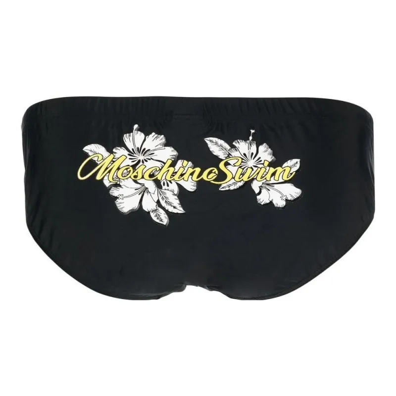 MOSCHINO Swimming Shorts Men Black-1