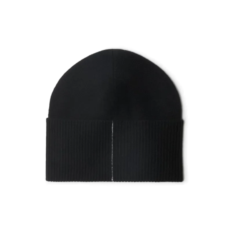 Burberry Cashmere Cotton Beanies Women's Black-1